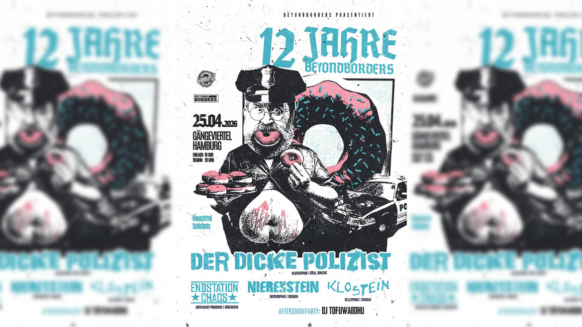 Der Dicke Polizist + Nierenstein +Klostein+ Endstation Chaos + DJ Tofuwabohu
